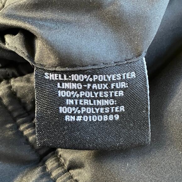 Reversible Faux Fur Vest Keren Hart Size Medium Cozy Apres Ski Winter Resortwear - Picture 10 of 12